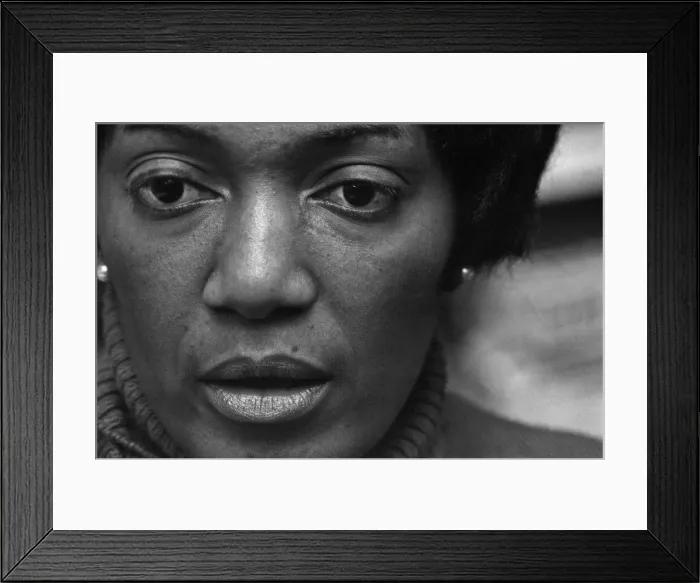 Framed Print : Yvonne Conolly Britains first female black headteacher seen here at Ringcross Framed Print : Yvonne Conolly Britains first female black headteacher seen here at Ringcross