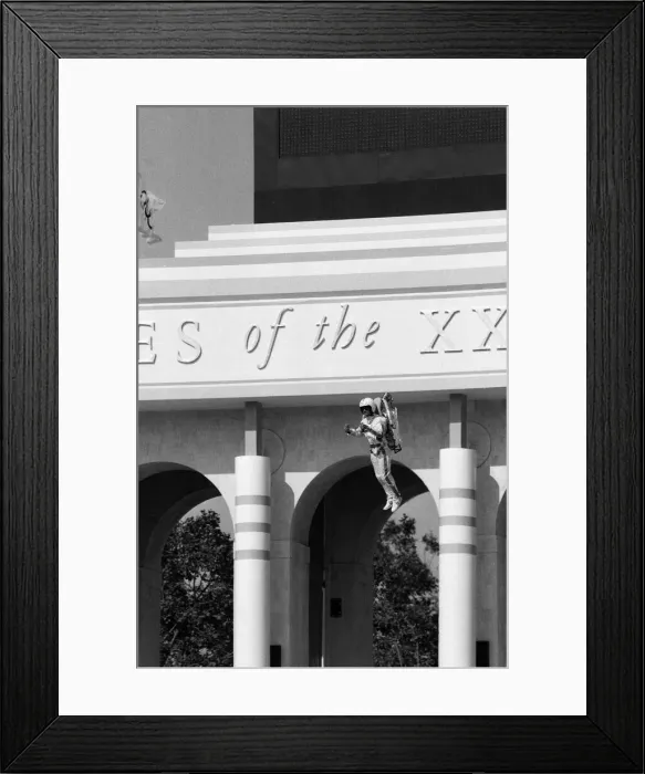 Framed Print : The 1984 Summer Olympics in Los Angeles, California. Scenes during the Opening Ceremony Framed Print : The 1984 Summer Olympics in Los Angeles, California. Scenes during the Opening Ceremony