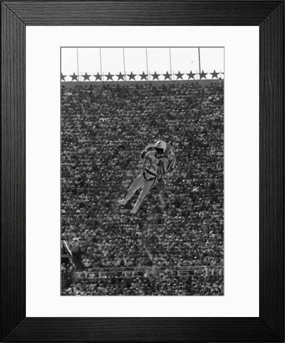 Framed Print : The 1984 Summer Olympics in Los Angeles, California. Scenes during the Opening Ceremony Framed Print : The 1984 Summer Olympics in Los Angeles, California. Scenes during the Opening Ceremony