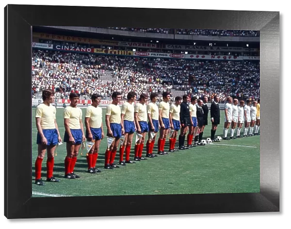 FIFA 1970 World Cup Group Three match at the Jalisco Stadium, Guadalajara, Mexico