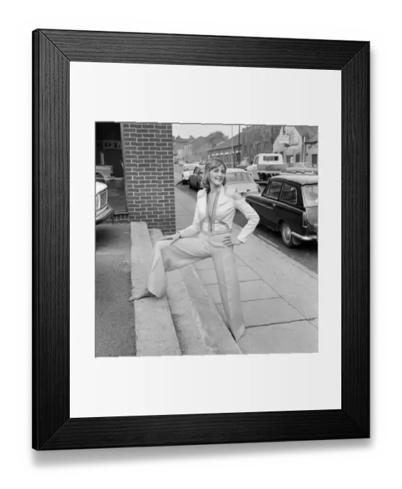 Framed Print : Inn Cognito Fashion Show, Teesside, Circa 1972