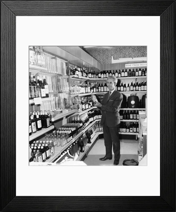 Framed Print : Hintons Supermarket, Whitehouse Farm, Bishopton Road, Stockton-on-Tees, Circa 1972 Framed Print : Hintons Supermarket, Whitehouse Farm, Bishopton Road, Stockton-on-Tees, Circa 1972