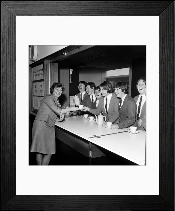 Framed Print : Minister of State for Education and Science Shirley Williams opens Armitage County