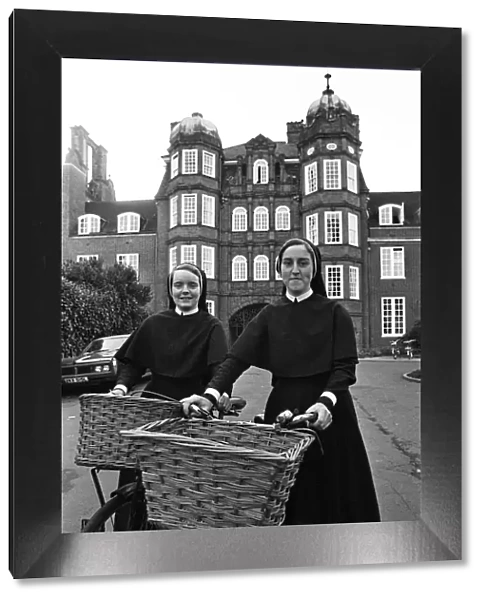 Sister Campion and Sister Gemma, students at Newnham College, University of Cambridge