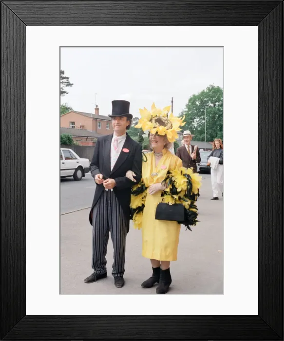 Framed Print : Ascot Racecourse is a British racecourse, located in Ascot, Berkshire, England