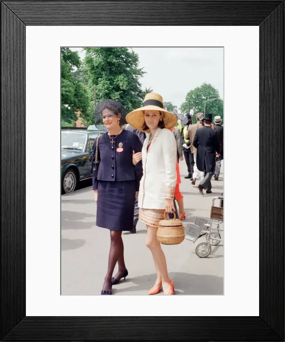 Framed Print : Ascot Racecourse is a British racecourse, located in Ascot, Berkshire, England