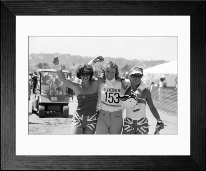 Framed Print : The 1984 Summer Olympics in Los Angeles. Equestrians Diana Clapham Framed Print : The 1984 Summer Olympics in Los Angeles. Equestrians Diana Clapham