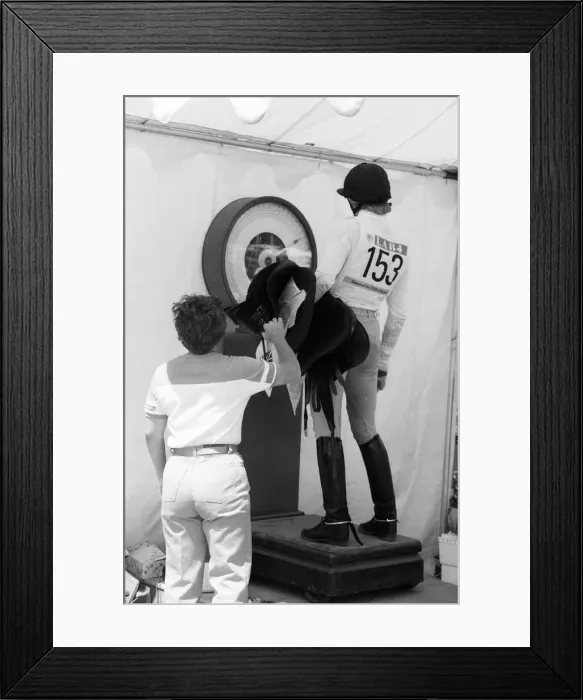 Framed Print : The 1984 Summer Olympics in Los Angeles. Equestrian Lucinda Green at Fairbanks Ranch Framed Print : The 1984 Summer Olympics in Los Angeles. Equestrian Lucinda Green at Fairbanks Ranch