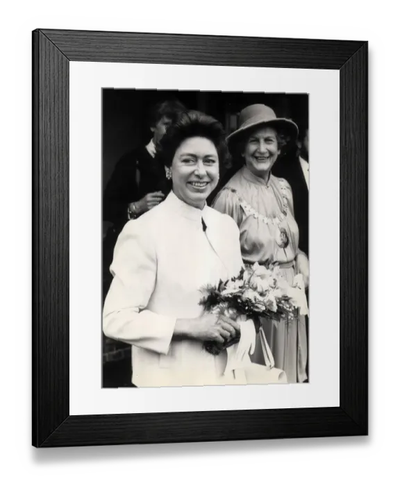 Framed Print : Princess Margaret at Sobil House - September 1979. COPYRIGHT EXPRESS