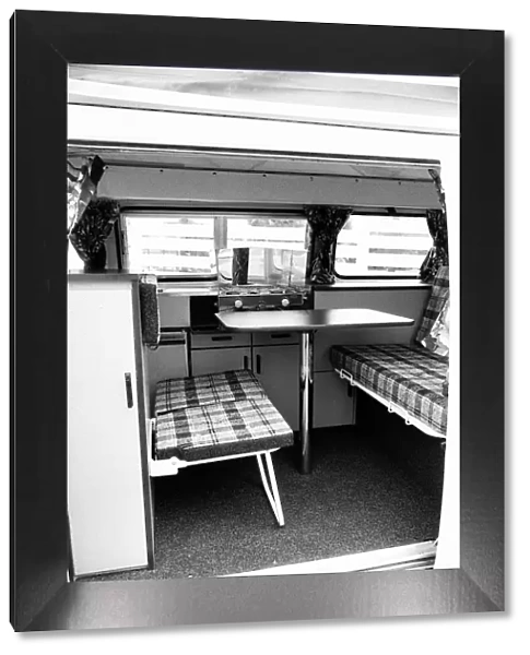 The Volkswagen Devon Moonraker Caravan. 4th August 1978