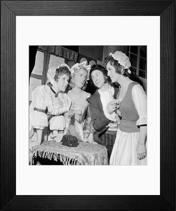 Framed Print : Lock Up Your Daughters, comedy being performed by the Middlesbrough Little Theatre Club Framed Print : Lock Up Your Daughters, comedy being performed by the Middlesbrough Little Theatre Club