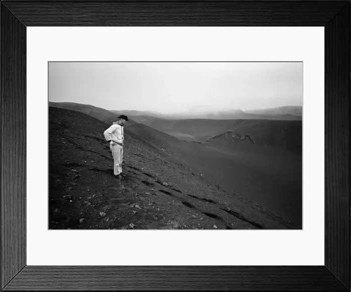 Framed Print : 21 NASA Astronauts have just spend a week in Iceland, making a study of the Geology of Framed Print : 21 NASA Astronauts have just spend a week in Iceland, making a study of the Geology of