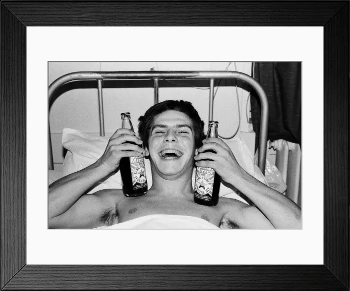 Framed Print : Eight and a half thousand bottles of specially brewed beer have been flown out to Framed Print : Eight and a half thousand bottles of specially brewed beer have been flown out to