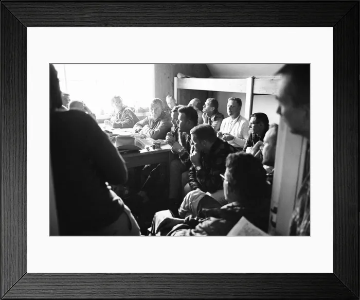Framed Print : 21 NASA Astronauts have just spend a week in Iceland, making a study of the Geology of Framed Print : 21 NASA Astronauts have just spend a week in Iceland, making a study of the Geology of