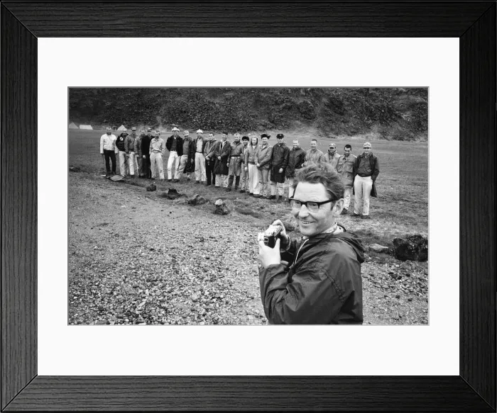 Framed Print : 21 NASA Astronauts have just spend a week in Iceland, making a study of the Geology of Framed Print : 21 NASA Astronauts have just spend a week in Iceland, making a study of the Geology of