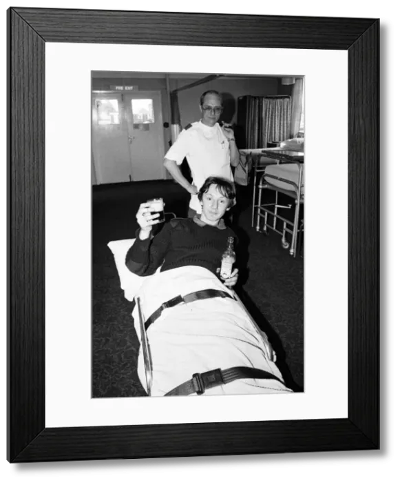 Framed Print : Eight and a half thousand bottles of specially brewed beer have been flown out to Framed Print : Eight and a half thousand bottles of specially brewed beer have been flown out to