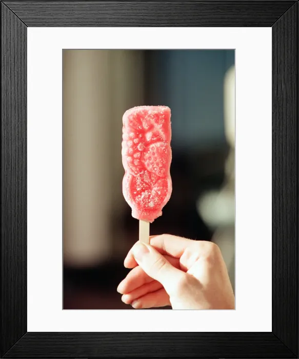 Framed Print : Starburst Ice Lolly, 10th August 1995 Framed Print : Starburst Ice Lolly, 10th August 1995