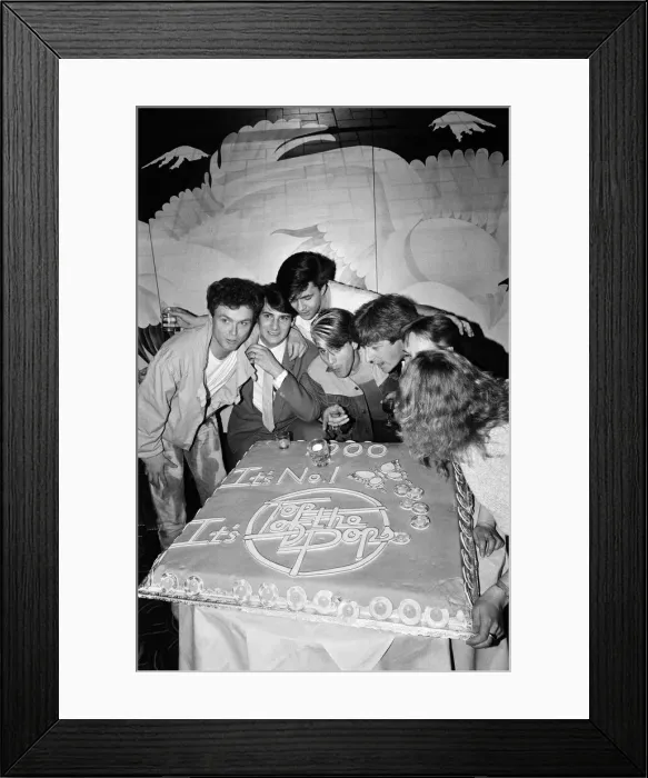 Framed Print : Top of the Pops 1000th programme party. Pictured, members of Spandau Ballet Framed Print : Top of the Pops 1000th programme party. Pictured, members of Spandau Ballet