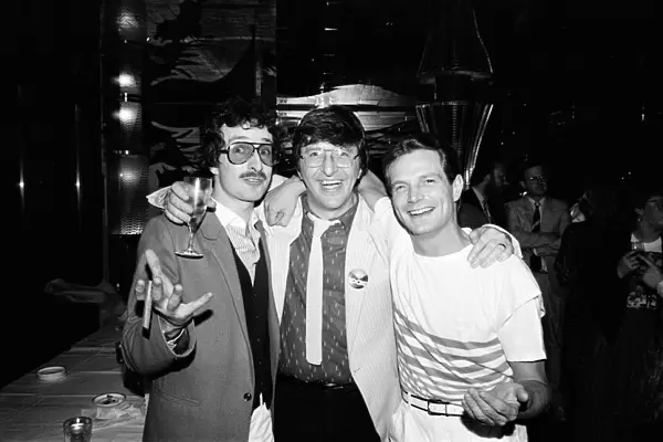 Top of the Pops 1000th programme party. Pictured, left to right, Steve Wright