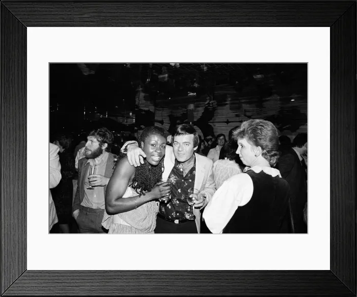 Framed Print : Top of the Pops 1000th programme party. Pictured, Tony Blackburn Framed Print : Top of the Pops 1000th programme party. Pictured, Tony Blackburn