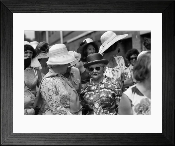 Framed Print : Royal Ascot, first day. 15th June 1976 Framed Print : Royal Ascot, first day. 15th June 1976