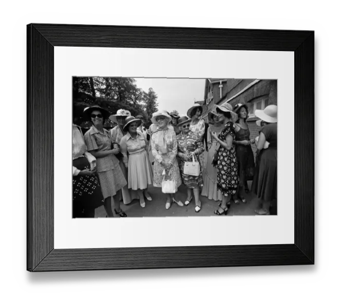 Framed Print : Royal Ascot, first day. 15th June 1976 Framed Print : Royal Ascot, first day. 15th June 1976