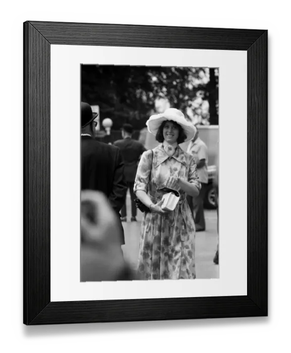 Framed Print : Royal Ascot, first day. 15th June 1976