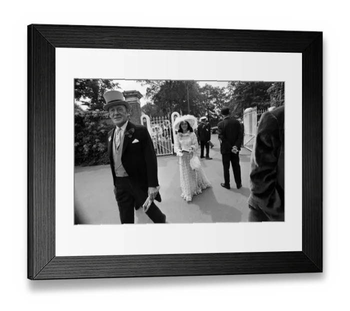 Framed Print : Royal Ascot, first day. 15th June 1976