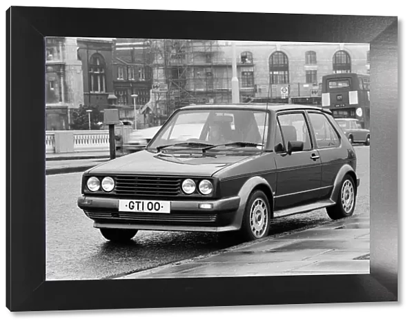 The VW Golf GTI 1800. 25th June 1982