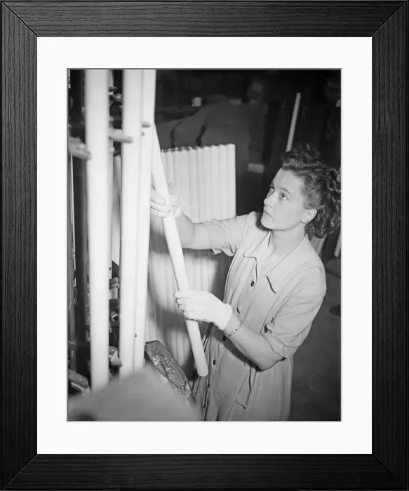 Framed Print : Fluorescent tubes being manufactured at the Thorn Electrics factory in Enfield 14th Framed Print : Fluorescent tubes being manufactured at the Thorn Electrics factory in Enfield 14th