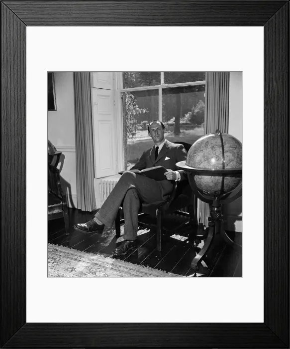 Framed Print : Brigadier Fitzroy Maclean, whose book Eastern Approaches Framed Print : Brigadier Fitzroy Maclean, whose book Eastern Approaches