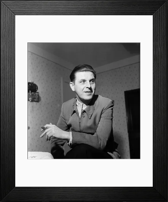 Framed Print : VW Volkswagen near Brunswick, West Germany. A day in the life of Heinrich Gemnich, 40