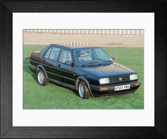 Framed Print : A Volkswagen car. 16th January 1991 Framed Print : A Volkswagen car. 16th January 1991