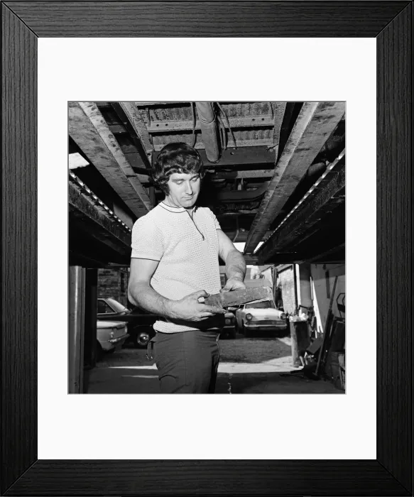Framed Print : Rust, that eternal enemy of motorists everywhere, wasn Framed Print : Rust, that eternal enemy of motorists everywhere, wasn