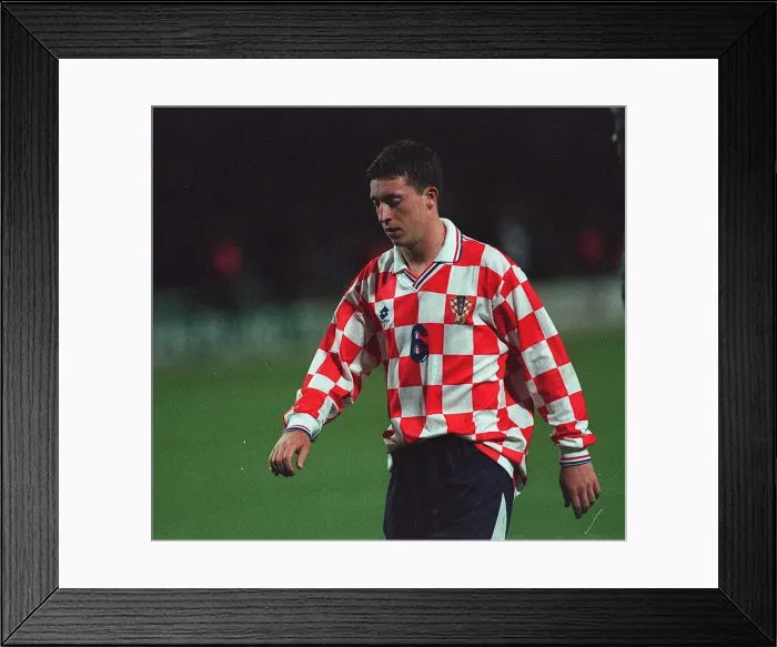 Framed Print : International Friendly match at Wembley stadium. England 0 v Croatia 0 Framed Print : International Friendly match at Wembley stadium. England 0 v Croatia 0
