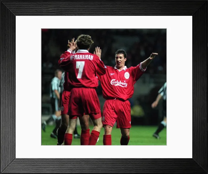 Framed Print : English Premier League match at St James Park. Newcastle United 1 v Liverpool 1 Framed Print : English Premier League match at St James Park. Newcastle United 1 v Liverpool 1
