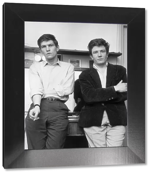 TOM COURTNEY AND ALBERT FINNEY - 11TH JUNE 1961. COPYRIGHT EXPRESS