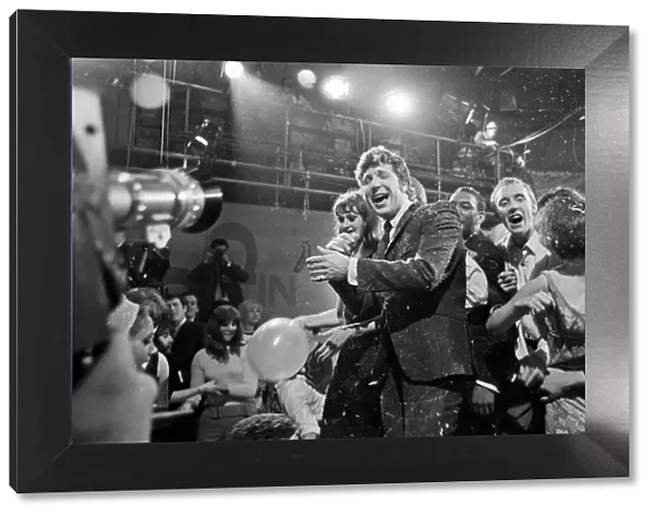 Picture shows The Ready Steady GO TV Pop Show New Years Eve Party 1965 into 1966