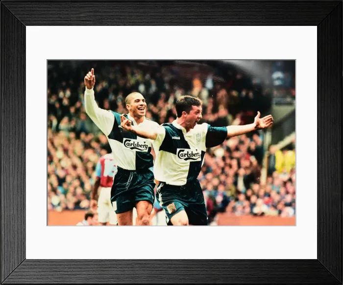 Framed Print : FA Cup Semi Final at Old Trafford. Aston Villa 0 v Liverpool 3 Framed Print : FA Cup Semi Final at Old Trafford. Aston Villa 0 v Liverpool 3