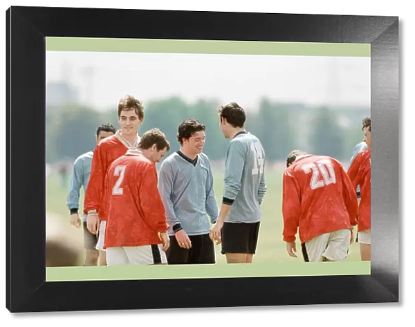 Robbie Fowler in a advert for Nike. 14th May 1997
