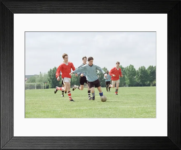 Framed Print : Robbie Fowler in a advert for Nike. 14th May 1997 Framed Print : Robbie Fowler in a advert for Nike. 14th May 1997