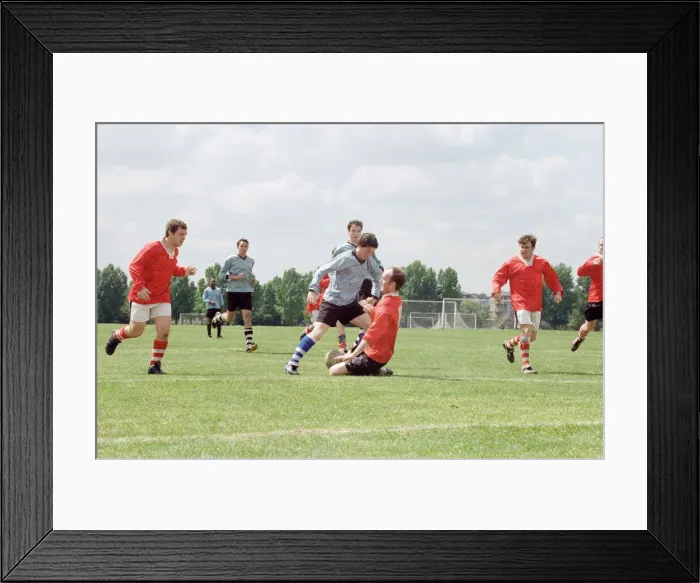 Framed Print : Robbie Fowler in a advert for Nike. 14th May 1997 Framed Print : Robbie Fowler in a advert for Nike. 14th May 1997