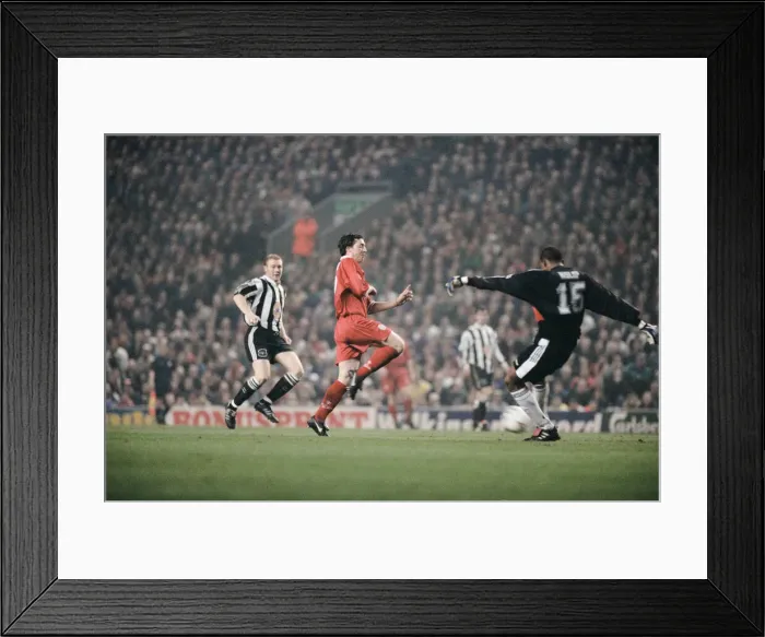 Framed Print : Liverpool 4 v Newcastle United 3. Premier League match at Anfield, Liverpool Framed Print : Liverpool 4 v Newcastle United 3. Premier League match at Anfield, Liverpool