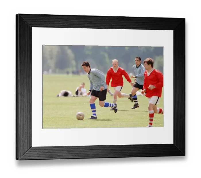Framed Print : Robbie Fowler in a advert for Nike. 14th May 1997 Framed Print : Robbie Fowler in a advert for Nike. 14th May 1997