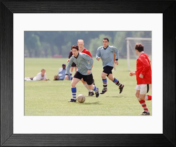 Framed Print : Robbie Fowler in a advert for Nike. 14th May 1997 Framed Print : Robbie Fowler in a advert for Nike. 14th May 1997