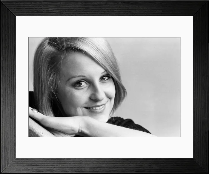 Framed Print : Picture shows Barbara Hulanicki, fashion artist, who set up Biba Fashion Boutique Framed Print : Picture shows Barbara Hulanicki, fashion artist, who set up Biba Fashion Boutique
