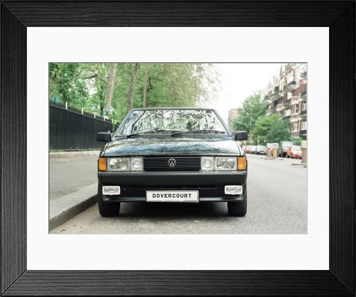 Framed Print : Volkswagen Scirocco. 15th May 1989 Framed Print : Volkswagen Scirocco. 15th May 1989