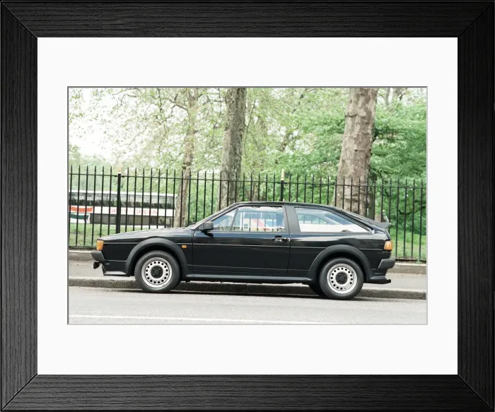 Framed Print : Volkswagen Scirocco. 15th May 1989 Framed Print : Volkswagen Scirocco. 15th May 1989