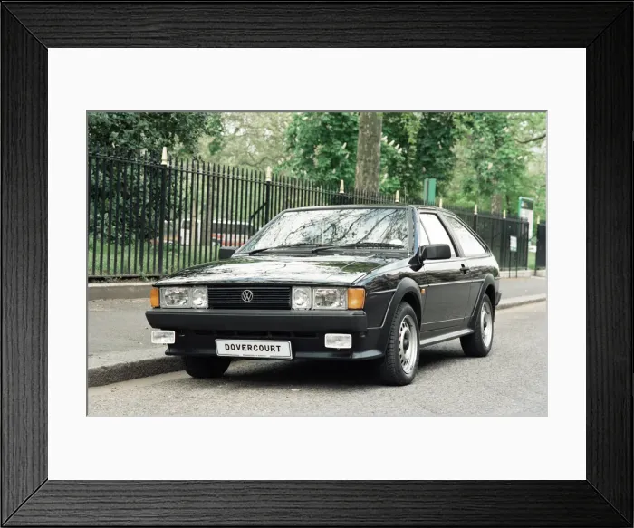 Framed Print : Volkswagen Scirocco. 15th May 1989 Framed Print : Volkswagen Scirocco. 15th May 1989