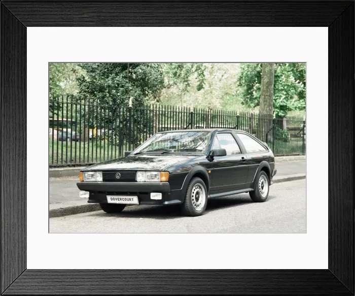 Framed Print : Volkswagen Scirocco. 15th May 1989 Framed Print : Volkswagen Scirocco. 15th May 1989